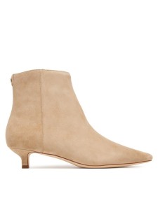 LAUREN RALPH LAUREN Botki Frncsa Bt Hl Bo Bte 802P15722001 Beżowy