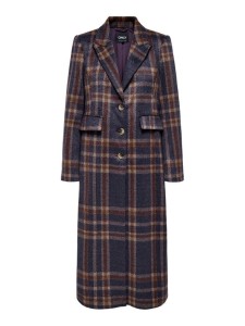 ONLY Płaszcz przejściowy Coris 15355210 Fioletowy Regular Fit