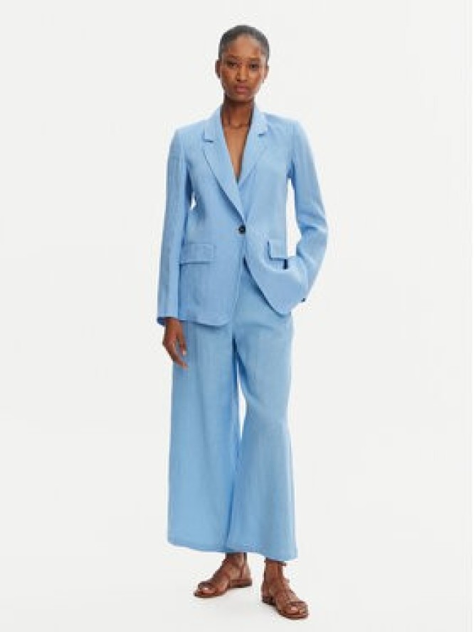 Marella Marynarka Orata 2515041082 Błękitny Regular Fit