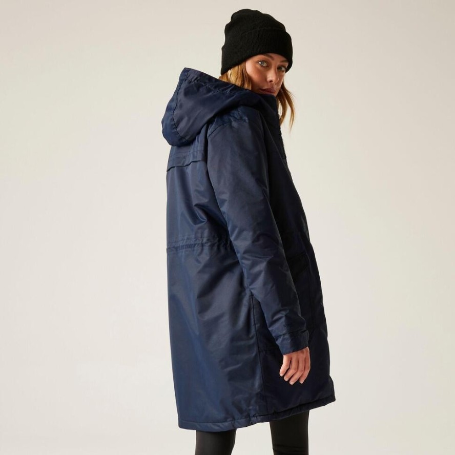 Kurtka przeciwdeszczowa z kapturem damska Regatta Romine II