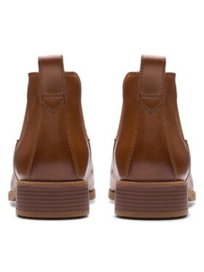 Clarks Sztyblety Havisham Top 26178718 Brązowy