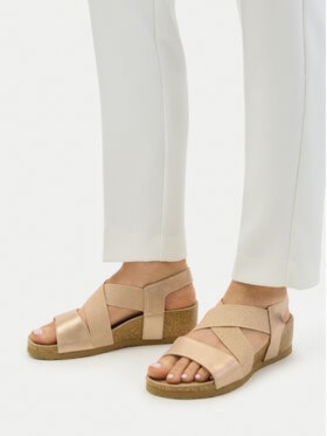 Go Soft Sandały CEO-HSCB15046-52 Złoty