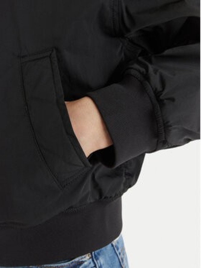 Calvin Klein Jeans Kurtka bomber Essential LV047F505G Czarny Regular Fit