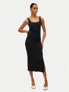 Vero Moda Sukienka codzienna Chloe 10325601 Czarny Slim Fit