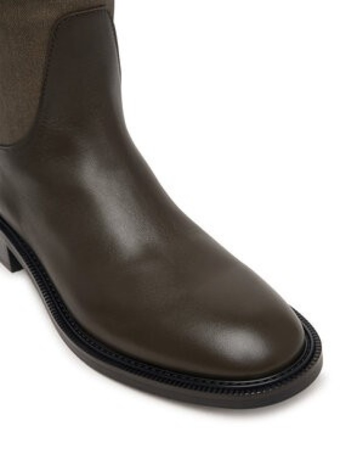 Coccinelle Oficerki Pansy Waxed E4 V63 43 01 01 Khaki