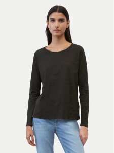 Marc O'Polo Bluzka B01 2072 52235 Czarny Regular Fit