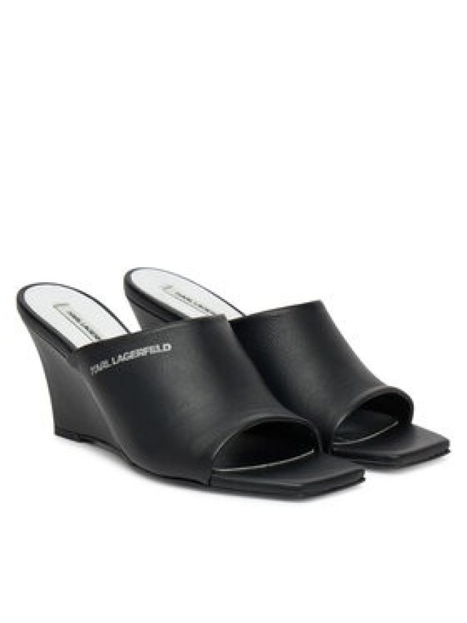 KARL LAGERFELD Klapki Rialto KL34400 Czarny