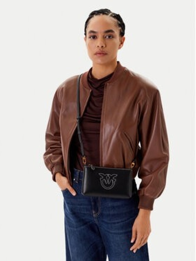 PINKO Torebka Flat Horizontal Mini PE 25 PCPL 104277 A2AN Czarny