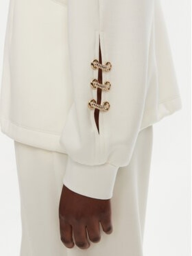 Liu Jo Sport Bluza TA5225 J4869 Écru Regular Fit