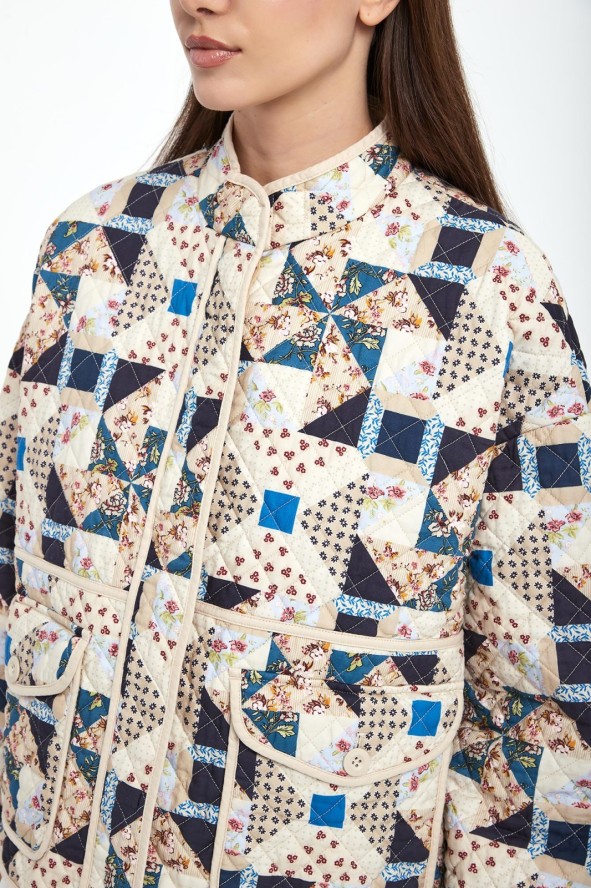 Kurtka damska patchworkowa Arizia WEEKEND MAX MARA