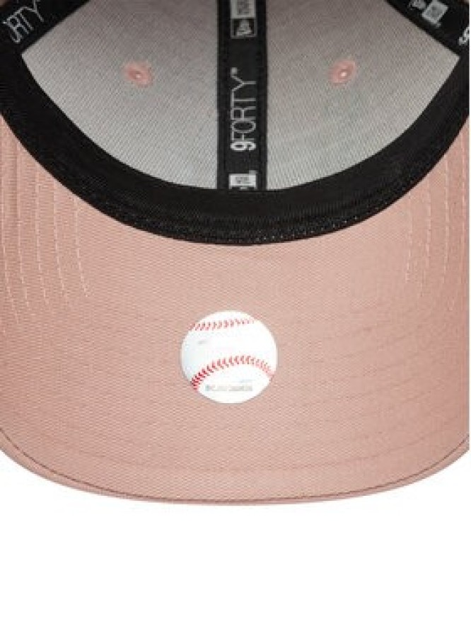 New Era Czapka z daszkiem New York Yankees Womens MLB 9FORTY 60667503 Różowy