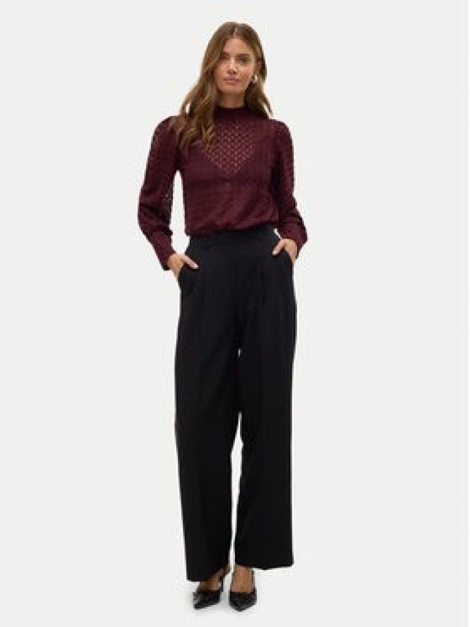 Vero Moda Bluzka Becca 10302894 Fioletowy Regular Fit