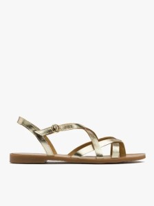 Platynowe sandały typu japonki