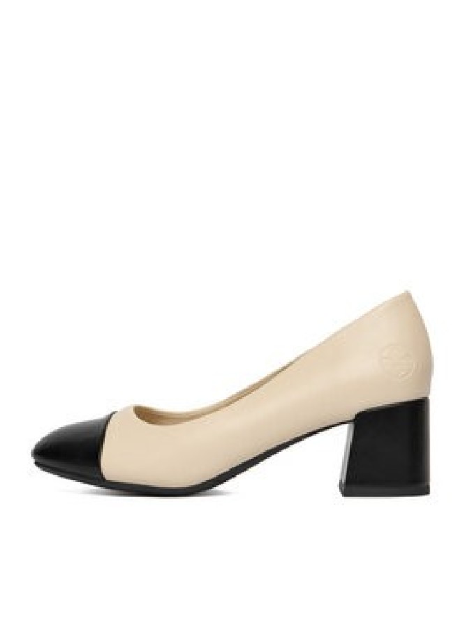 Rieker Czółenka 44760-60 Beżowy