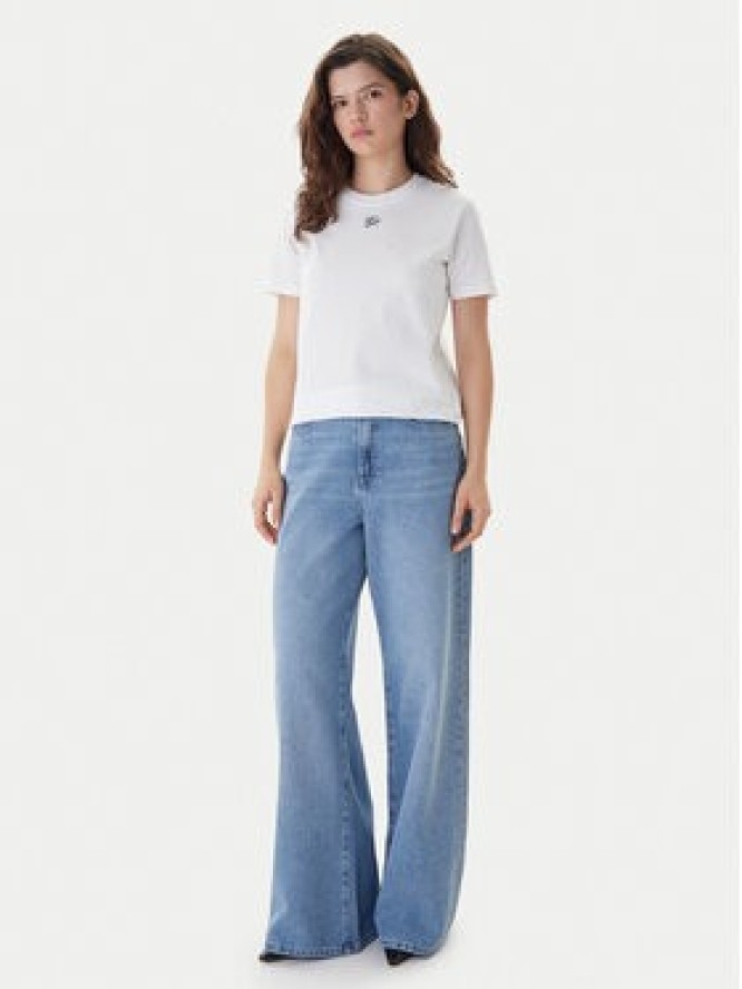 KARL LAGERFELD T-Shirt B1W17091 Biały Regular Fit