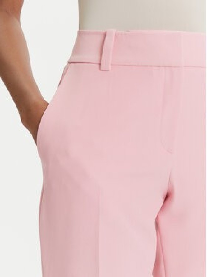 HUGO Spodnie materiałowe Hedima-1 50544742 Różowy Slim Fit