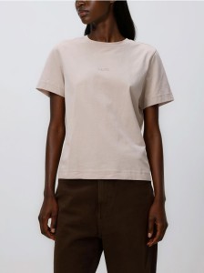 T-shirt z nadrukiem - złamana biel