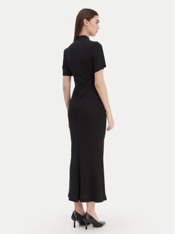 HUGO Sukienka koktajlowa Kiweni 50554051 Czarny Slim Fit