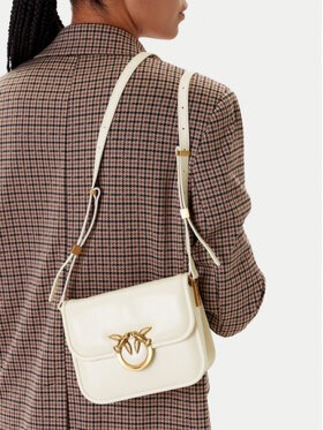 PINKO Torebka Love Box Bag Fl Mini PE 25 PLTT 104297 A26J Écru