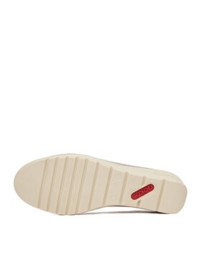 Rieker Półbuty L5351-60 Złoty