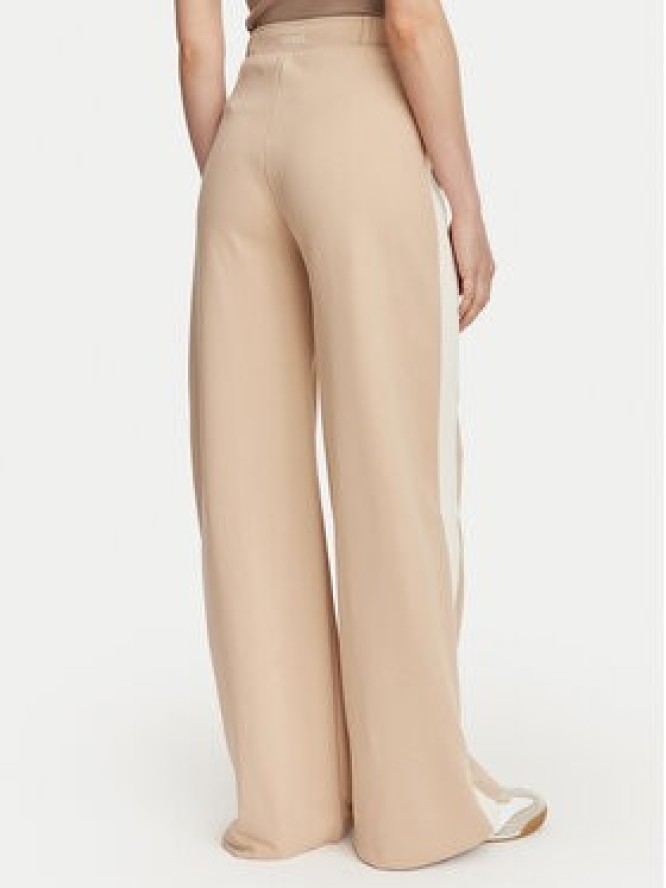 Guess Spodnie materiałowe V6YB26 K5139 Beżowy Relaxed Fit