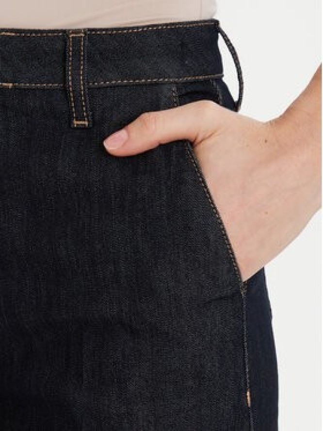 ViCOLO Jeansy DF5086 Granatowy Wide Leg