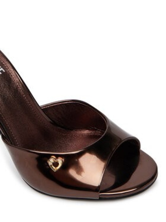 LOVE MOSCHINO Klapki JA28209G0OJE0203 Czarny