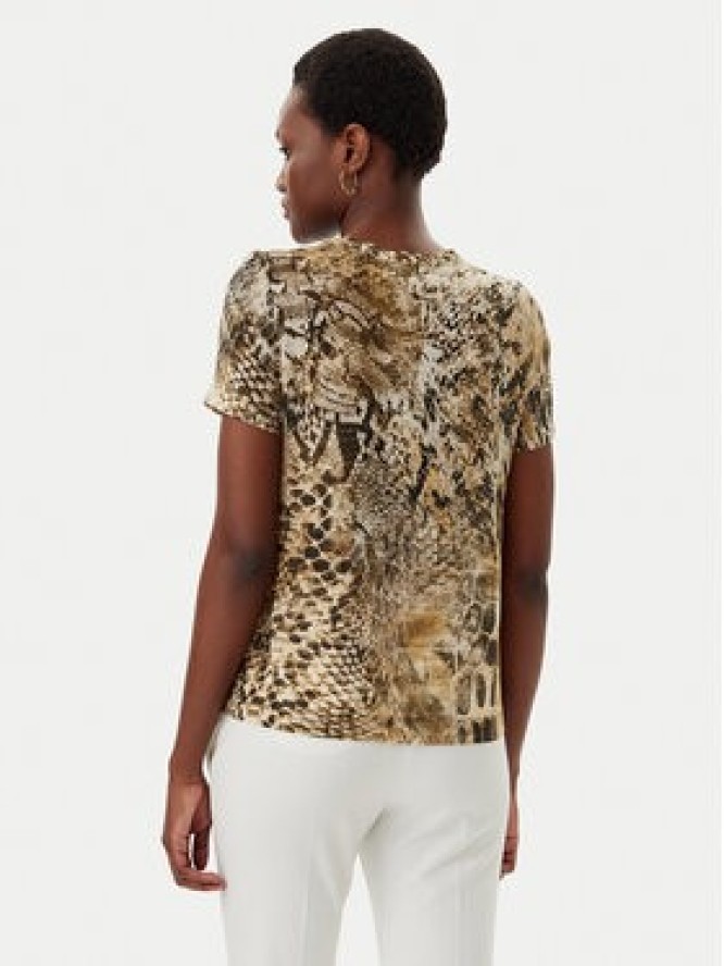 Marciano Guess Bluzka Blusa tatjana ss printed Brązowy Comfort Fit