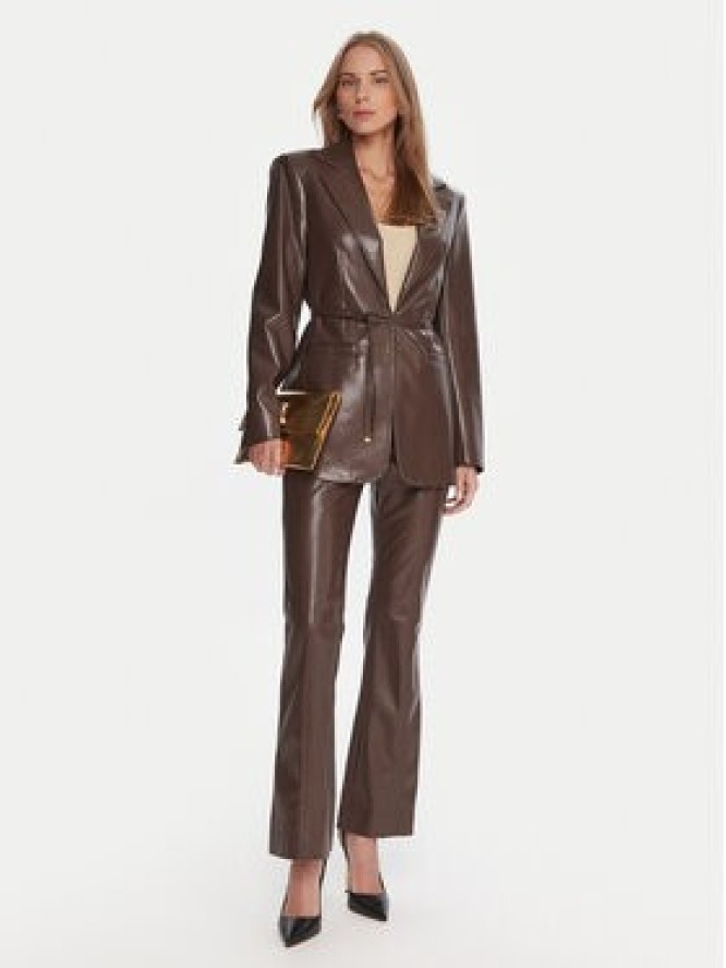 Marciano Guess Kurtka z imitacji skóry 5BGN04 7389A Brązowy Regular Fit