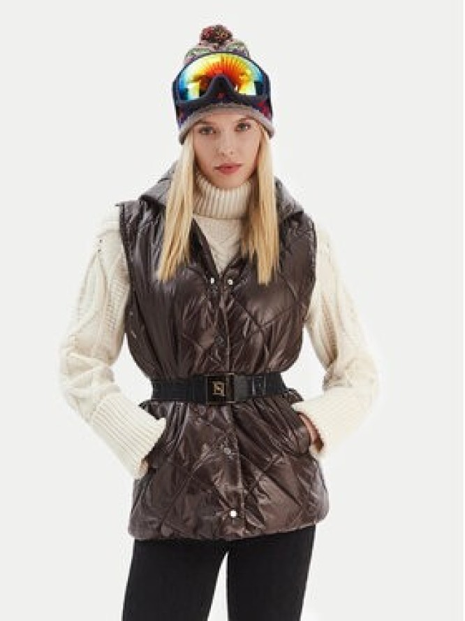 Marella Bezrękawnik Midas 2423296027 Brązowy Regular Fit