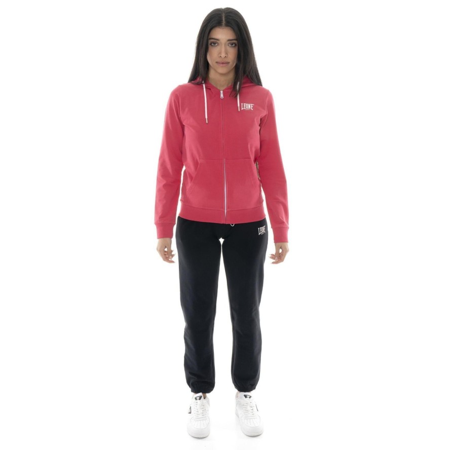 Bluza z bawełna z kaptur na co dzień na siłownię