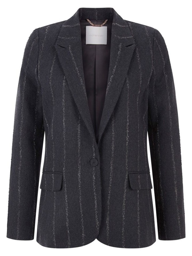 Rich & Royal Blezer w kolorze antracytowym rozmiar: 38