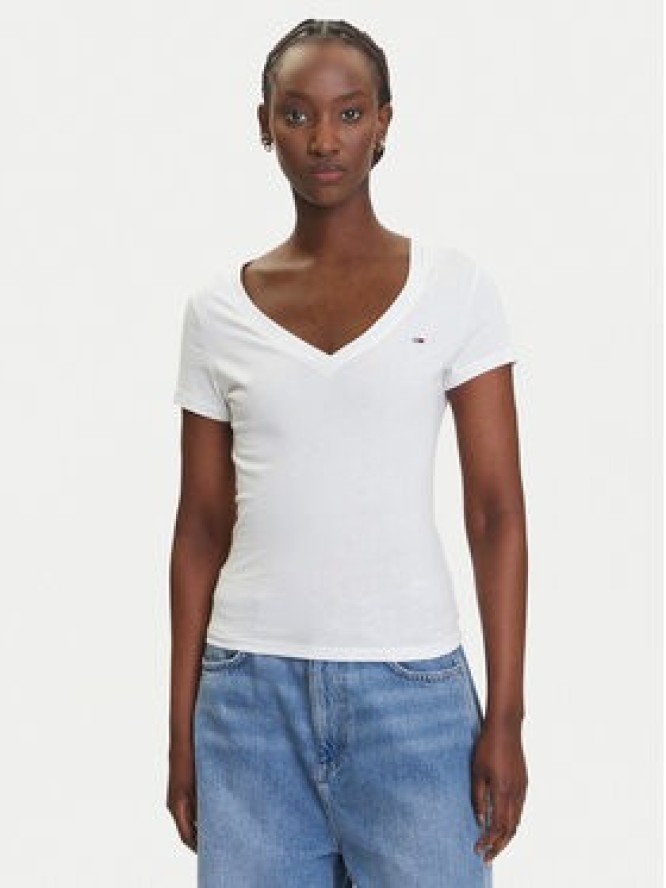 Tommy Jeans Komplet t-shirtów DW0DW21367 Kolorowy Slim Fit