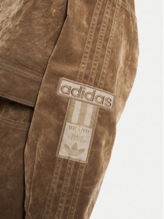 adidas Kurtka przejściowa Adibreak JY2393 Brązowy Regular Fit