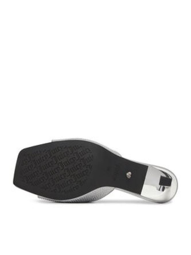 Juicy Couture Klapki CEO-259-29-06 Srebrny