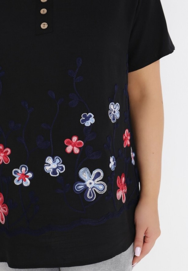 Czarna Bluzka Euphthise