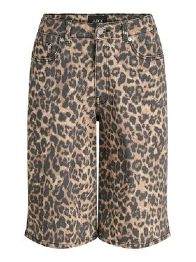 JJXX Bermudy Sarah 12283781 Brązowy Baggy Fit