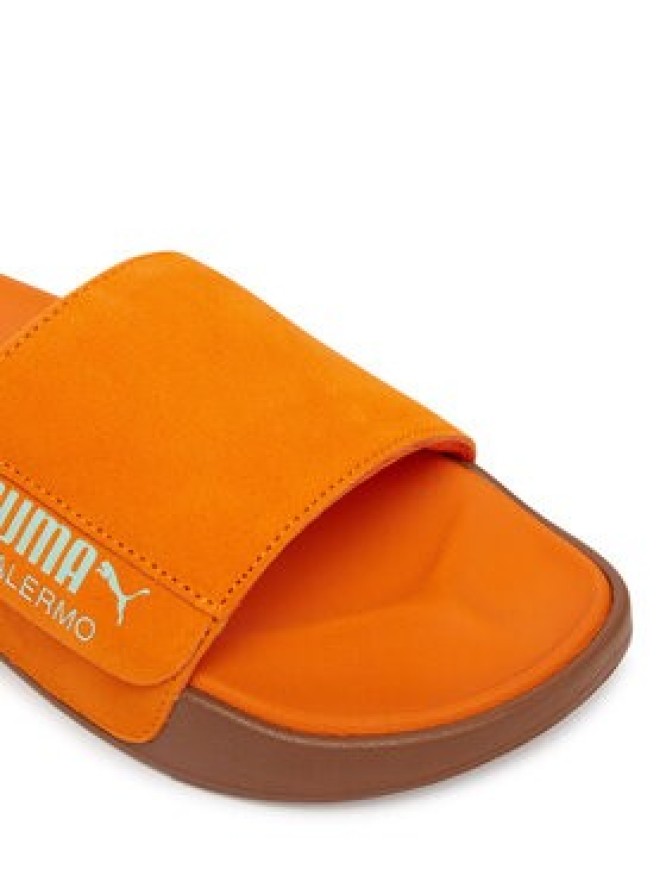 Puma Klapki Leadcat 2.0 Palermo Foil 399041 11 Pomarańczowy