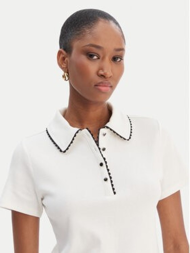 Morgan Polo 261-DLOLI Biały Slim Fit