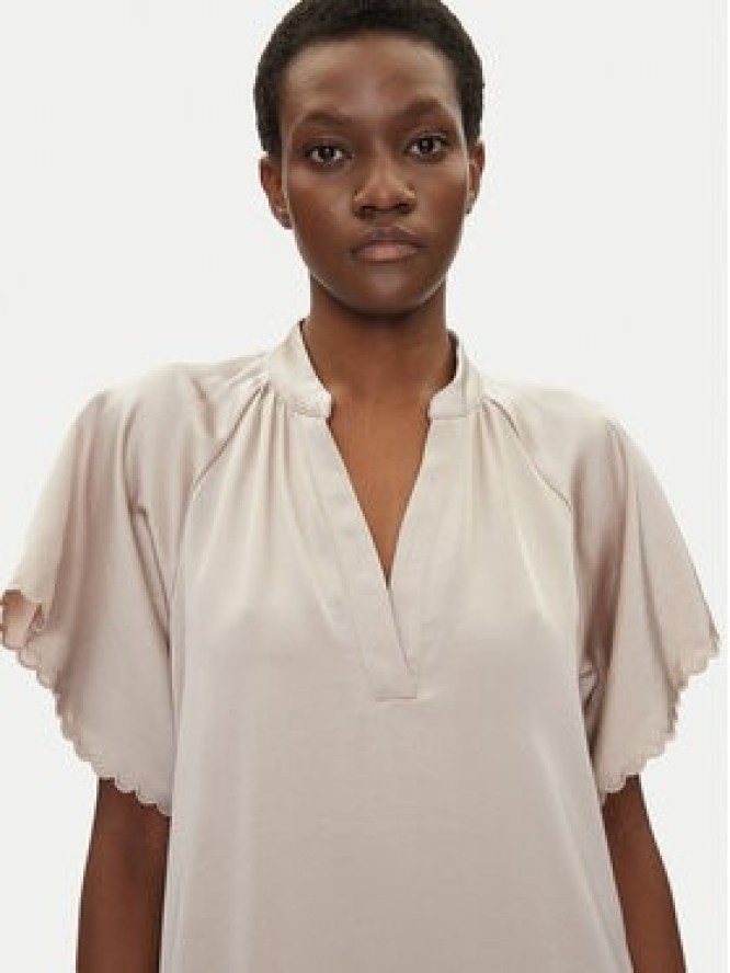 Bruuns Bazaar Sukienka codzienna Beckia Wendis BBW4490 Beżowy Loose Fit