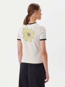 Element T-Shirt ELJZT00138 Beżowy Regular Fit