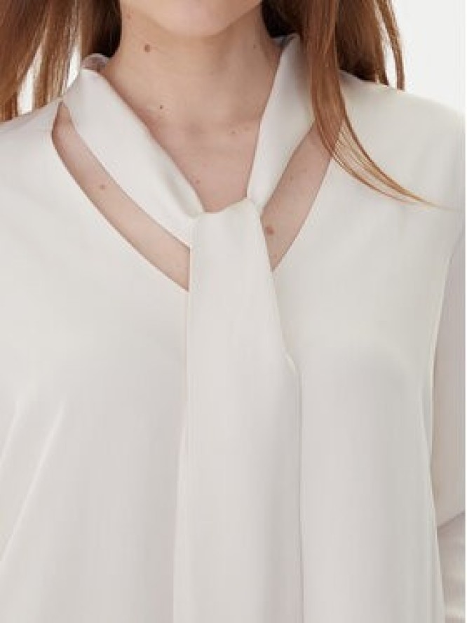 Armani Exchange Bluzka XW000732 AF16122 U1003 Écru Loose Fit