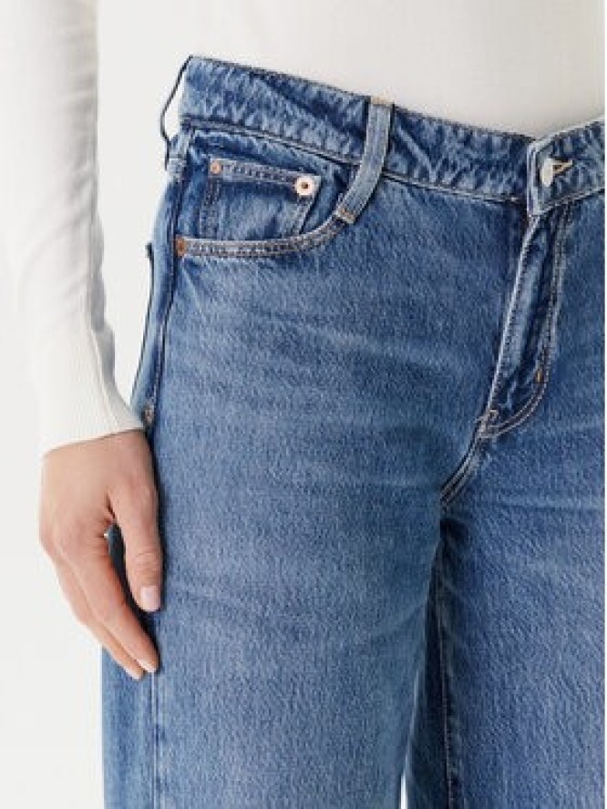 Guess Jeansy W5YA96 D5QKB Granatowy Regular Fit