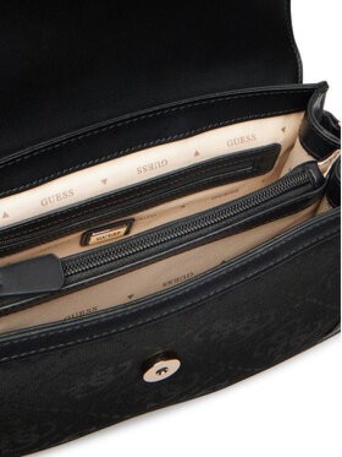 Guess Torebka Audrey Logo HWJG97 55210 Czarny