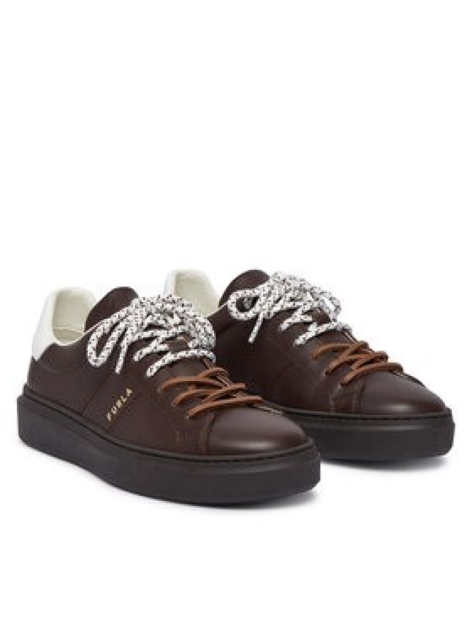 Furla Sneakersy Hype YM49HYP BX3477 PT 5303S Brązowy ciemny