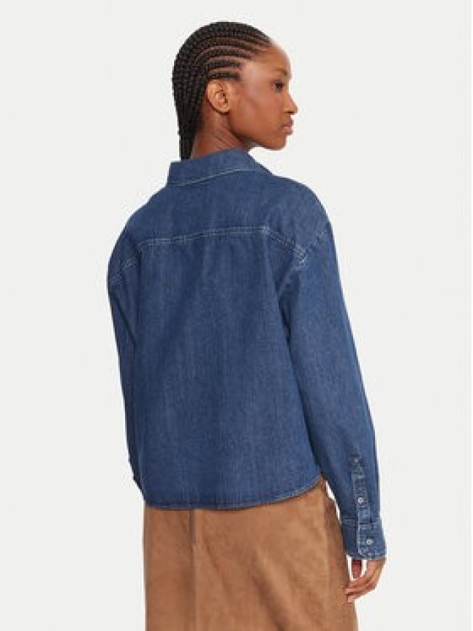 Weekend Max Mara Koszula jeansowa Obbia 2525116052 Niebieski Boxy Fit