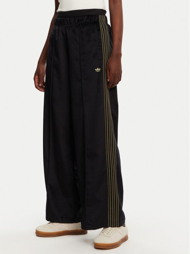 adidas Spodnie dresowe Velour JI5755 Czarny Regular Fit