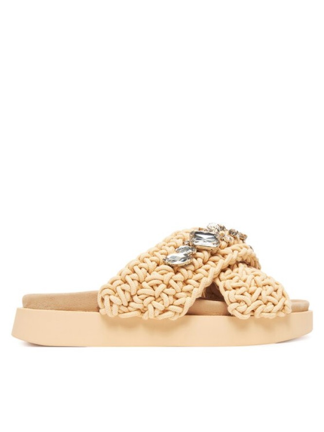 Inuikii Klapki Woven Stones 70104-106 Beżowy