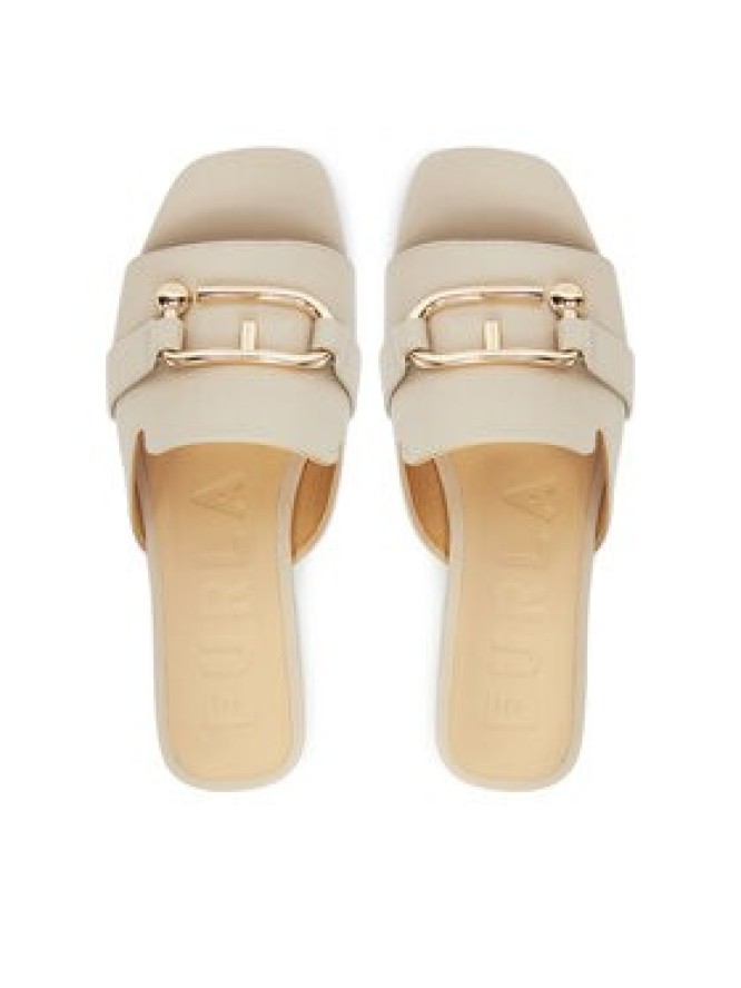 Furla Klapki Nuvola YJ36FNU X30000 1704S Écru