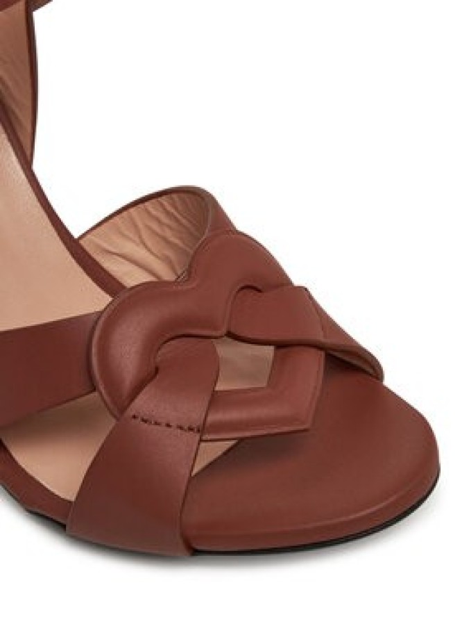 LOVE MOSCHINO Sandały JA16069G1MIA0201 Brązowy